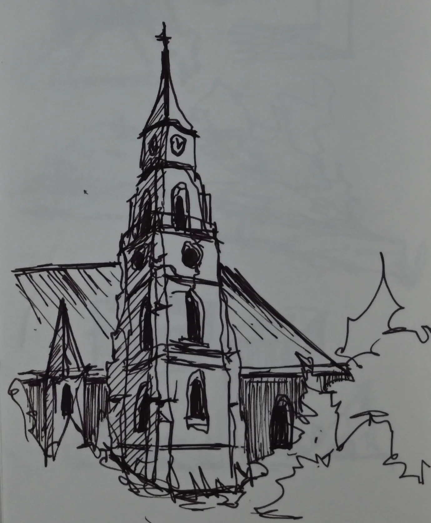 Sketchbook study 05 by Philip Hossu.