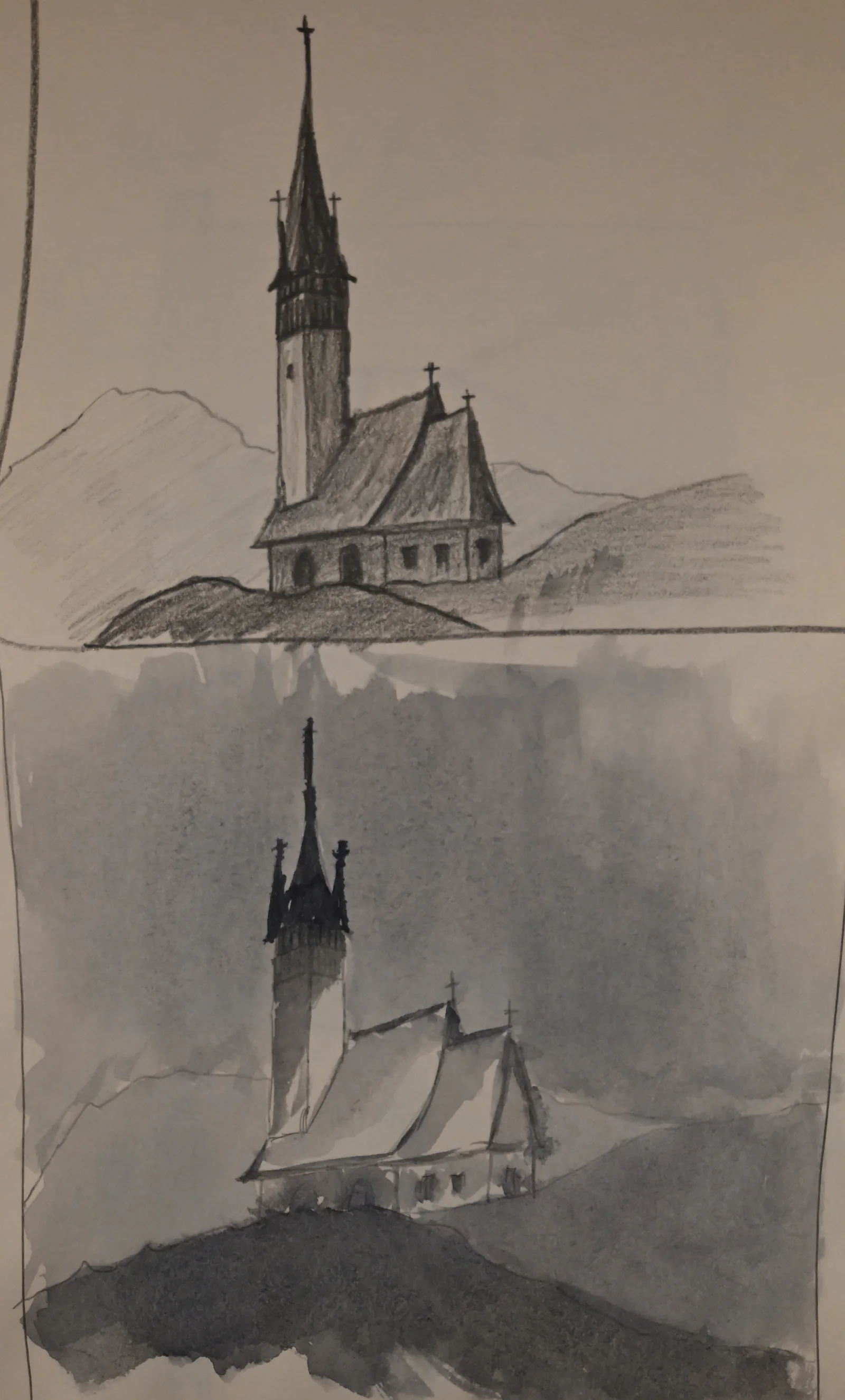 Sketchbook study 13 by Philip Hossu.