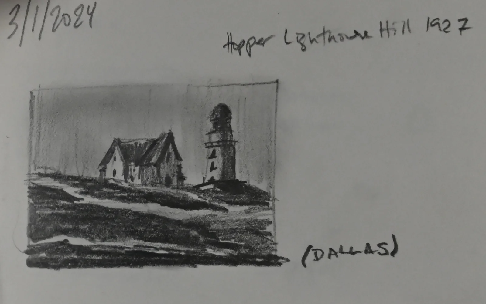 Sketchbook study 19 by Philip Hossu.