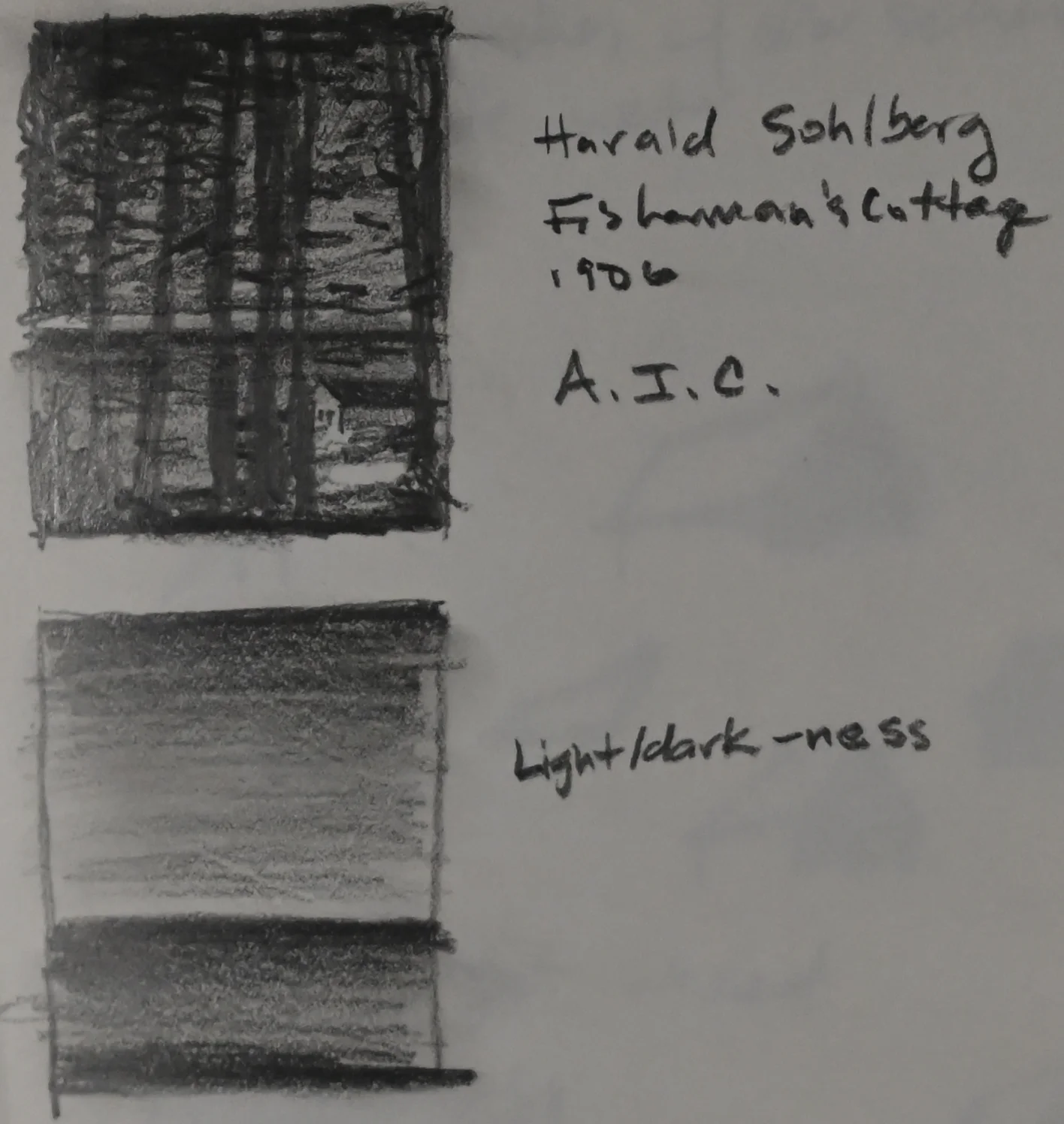 Sketchbook study 20 by Philip Hossu.